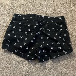 SO black cargo shorts, size 0